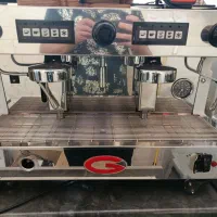دستگاه قهوه ساز دو گروپ سالم و سرویس شده