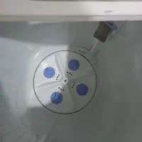 ماشین لباس شویی دو قلو تمیز سالم ۸/۵۰۰|ماشین لباسشویی و خشک‌کن لباس|ری, شهادت|دیوار