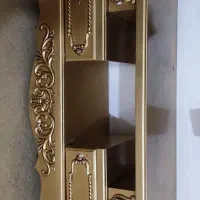 زیر تلوزیونی سلطنتی شیک طلایی رنگ
