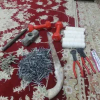 پت قلم فولادی اره چسب رسمون میخ پیچ گاز انبر دمبل