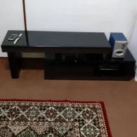 میز تلویزیون متحرک چوبی در حد نو|میز تلویزیون|آستانه اشرفیه, |دیوار