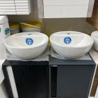 روشویی جمع و جور بهمراه سنگ سینا