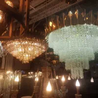 لوستر کریستالی|لوستر و چراغ آویز|گلپایگان, |دیوار