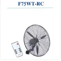 پنکه دیواری تایفون مدل F75WT با ریموت و ۳ پره