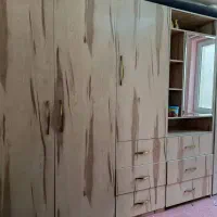 کمد دیواری  همراه تخت تا شو وکنابخانه بزرگ|جاکفشی، کمد، دراور|همدان, |دیوار