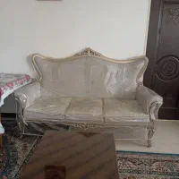 مبل ۷نفره نیمه استیل|مبلمان خانگی و میز عسلی|قم, عمار یاسر|دیوار