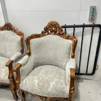 مبل ۹نفره ناهار خوری ۸نفر چوب گردو