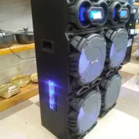 صدای قدرتمند اسپیکر دوقلو حرفه ای با اقساط ۲۴ماهه|سیستم صوتی خانگی|خرمآباد, |دیوار