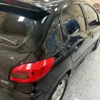 207 پاناروما مشکی|خودرو سواری و وانت|قزوین, |دیوار