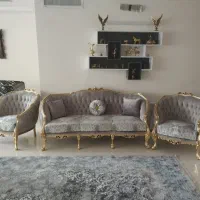 مبل استیل کلاسیک زمرد سلطنتی|مبلمان خانگی و میز عسلی|مشهد, گرجی علیا|دیوار