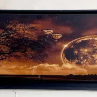 قاب عکس سالم  نور دار .داخلش لامپ