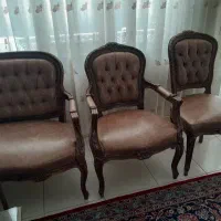 مبل استیل مبل ۹ نفره|مبلمان خانگی و میز عسلی|تهران, سنگلج (شاپور)|دیوار
