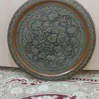 سینی قلم زنی قدیمی وعتیقه