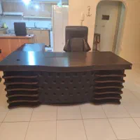 میز وصندلی مدیریت چرم|مبلمان اداری|اصفهان, تیران|دیوار