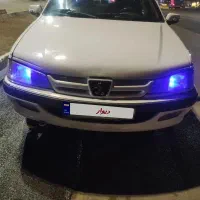 پژو پارس معمولی مدل97سفید روغنی یخچالی تمیز