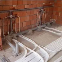 لوله کشی  آب و فاضلاب و گاز رسانی