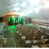 کرایه چادر عروسی تالار سیار داربست سایه بان