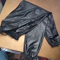 هودی شلوار چرم