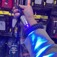 چراغ قوه uvماورابنفش شارژی نور زرد سفیدsmallsun111|کوهنوردی و کمپینگ|تهران, لاله زار|دیوار