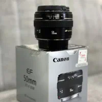 لنز کانن50 f1. 4|دوربین عکاسی و فیلم‌برداری|کرج, شهرک نهال و بذر|دیوار