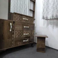 کمد لباس و دراور و تخت|تخت و سرویس خواب|همدان, |دیوار