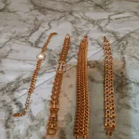 انواع دستبند ژوپینگ طرح طلا هرکدام۶۸۰|بدلیجات|اصفهان, شیخ اشراق|دیوار