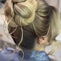 آفر ویژه شنیون با مژه موقت فقط ۴۰۰|خدمات آرایشگری و زیبایی|اسلامشهر, باغ فیض|دیوار