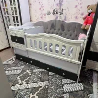 تخت خواب نوجوان و سیسمونی فقط تخت|تخت و صندلی بچه|تهران, شهرک ولیعصر جنوبی|دیوار