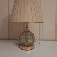 اباژور پایه کریستالی وشید کرم نو و کاملا سالم