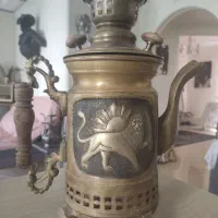 سماور زغالی عتیقه وانتیک