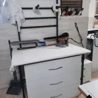 ۶ عدد میز برش خیاطی مزونی و ۵ عدد میز اتو|لوازم خیاطی و بافتنی|تهران, دولتآباد|دیوار