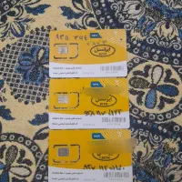 فروش 4 عدد سیم کارت ایرانسل در حد صفر