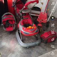 سرویس سیسمونی رنگ قرمز توسی.قیمت 4میلیون.سالم