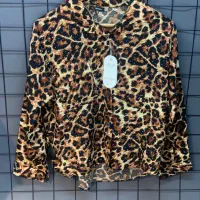 شومیز پلنگی دخترانه در۳طرح رسید(پوشاک طلایی اصلی)