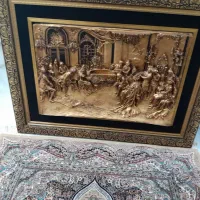 تابلو گل برجسته کاملا سالم درحد نو
