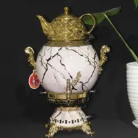 سماور سه کاره طرح ماربل|سماور، چای‌ساز، قهوه‌ساز|یزد, |دیوار