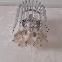 ۲عدد لوستر آویز ال ای دی دار چهار نور مختلف|لوستر و چراغ آویز|تهران, علی‌آباد|دیوار