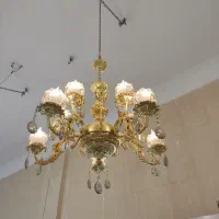 لوستر نونو۴شعله و ۸شعله قیمت ۵میلیون و ۱۰میلیون|لوستر و چراغ آویز|زابل, |دیوار