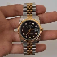 ساعت رولکس مردانه صفر استیل طلایی