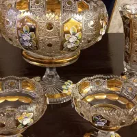آینه شمعدان چینی کریستال اتو پلوپز و کلیه....|ظروف سرو و پذیرایی|اصفهان, مرداویج|دیوار