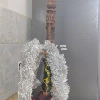 قلیان با تنه چوبی