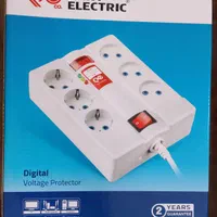 محافظ برق ۶خانه ۳متر دیجیتال پارت الکتریک ولتاژدار
