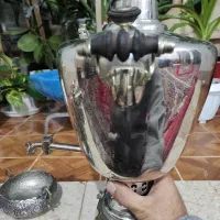 سماور ورشو قدیمی|کلکسیون اشیاء عتیقه|آباده, |دیوار