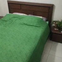 تخت خواب کامل با کنار دراور|تخت و سرویس خواب|هشتگرد, فاز ۳ مهستان|دیوار