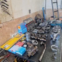 موتور کامل خاور بنز|قطعات یدکی و لوازم جانبی|اردبیل, |دیوار