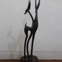 مجسمه آهوی نر و ماده