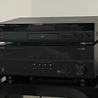 Amp & Player Yamaha  bluetooth  4k|سیستم صوتی خانگی|تهران, هروی|دیوار