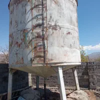 تانکر ایستاده حدود ۳۰ هزار لیتری