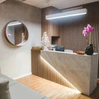 میز منشی کانتر فروش پیشخوان مدل H22