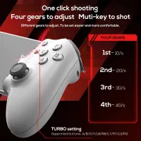 دسته بازی ( گیمپد)  ممو s3|کنسول، بازی ویدئویی و آنلاین|مشهد, شهید بهشتی|دیوار